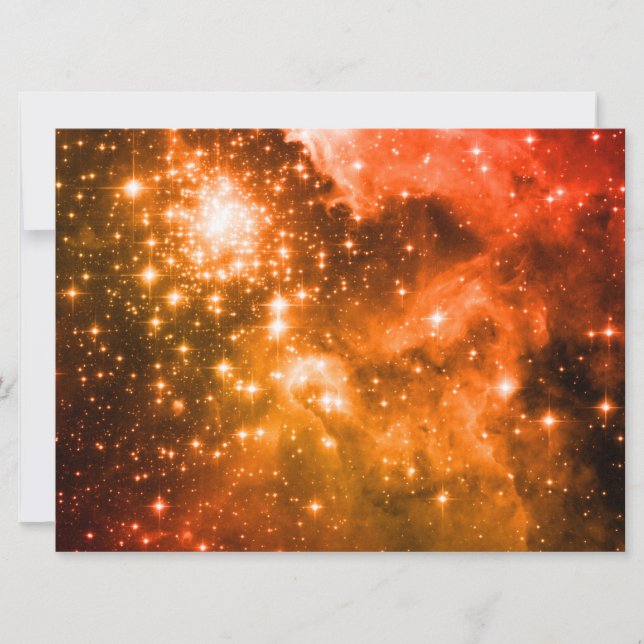 Convites Estrelas de Laranja (Frente)