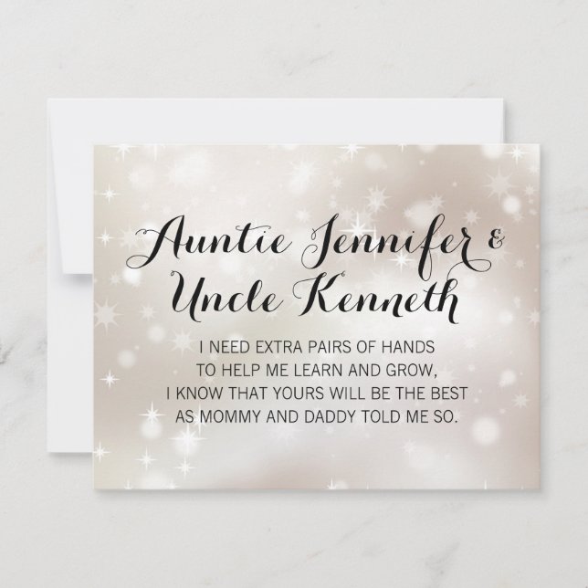 Convites Estrelas Douradas Você Será Minha Proposta De Padr (Frente)