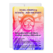 Estrelas, Stripes e Pôrs do sol Dama Liberdade 250