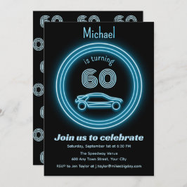 Convites Etapa da Idade Masculina - Festa de aniversário Ra