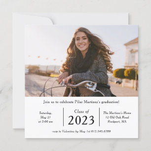 Convites Eterno Classe de Foto da Festa de formatura 2023
