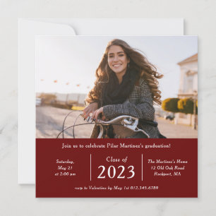 Convites Eterno Classe de Foto da Festa de formatura 2023