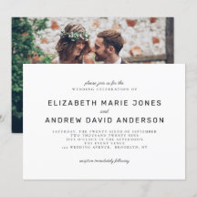 Eterno Clássico Branca de Foto Preta do  Moderno