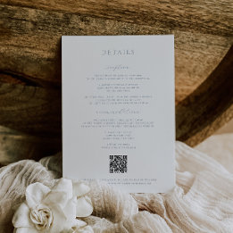 Convites Eterno Vinha Crest Dusty Blue