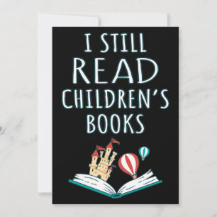 Convites Eu ainda leio livros infantis II