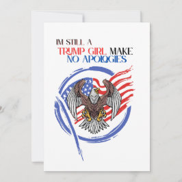 Convites Eu Ainda Sou Uma Garota Idiota Não Faz Desculpas