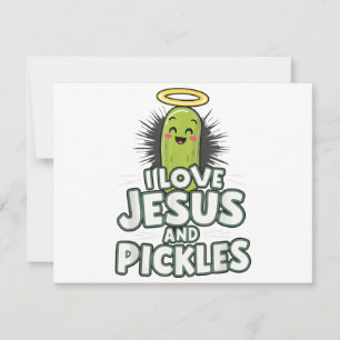 Convites Eu Amo Jesus E Picles