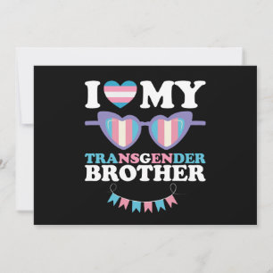 Convites Eu Amo Meu Irmão Transgênero Transgender Family Tr