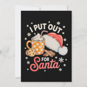Convites Eu Coloco Para o Papai Noel Biscoitos Cacau Quente