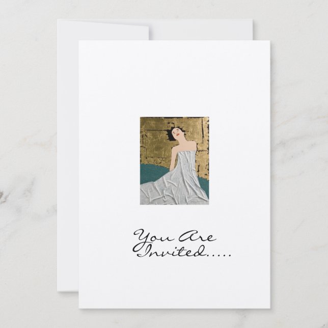 Convites Eu espero-o dança (Frente)