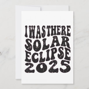 Convites Eu Estava Lá Eclipse Solar 2025 Eclipse Parcial