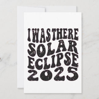 Convites Eu Estava Lá Eclipse Solar 2025 Eclipse Parcial