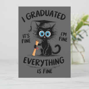 Convites Eu Me Formei Está Tudo Bem Estou Bem Tudo Está Bem