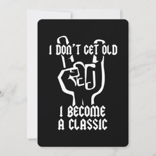 Convites Eu me torno um clássico