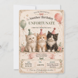 Convites Eu Não Gosto da Minha Festa de Aniversário