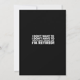 Convites eu não quero que você não pode me fazer