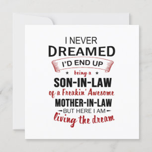 Convites Eu Nunca Sonhei Que Acabaria Sendo Um Genro