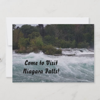Convites Eu para visitar as Cataratas do Niágara!