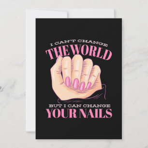 Convites Eu Posso Suas Unhas E O Mundo