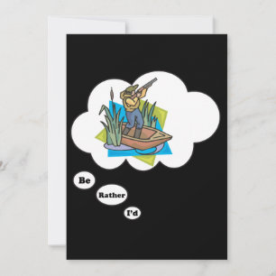 Convites Eu preferencialmente Caçando Pato