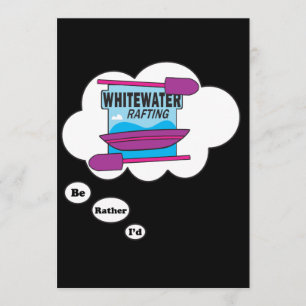 Convites Eu preferencialmente Rafting 2