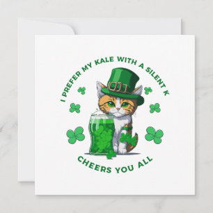 Convites Eu Prefiro Meu Kale Com Um K Silencioso Cerveja Di