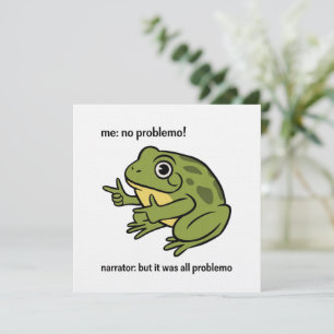 Convites Eu Sem Problemas Narrador Mas Foi Tudo Problemo