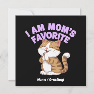 Convites Eu Sou o Favorito da Mamãe: Ideia de Presente Dive