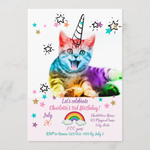 Convites Eu sou tão meowgical!