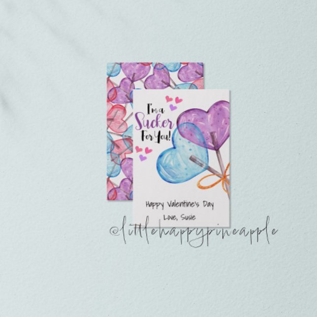 Convites Eu sou um idiota para você Namorados Card (Criador carregado)