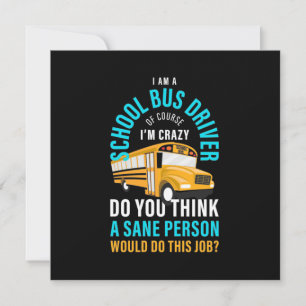 Convites Eu Sou Um Motorista De Ônibus Escolar