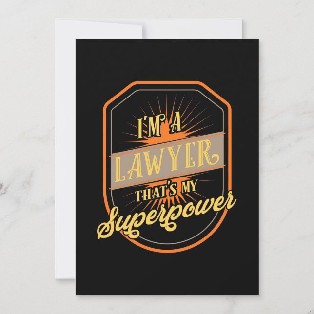 Convites Eu Sou Uma Advogada (Frente)