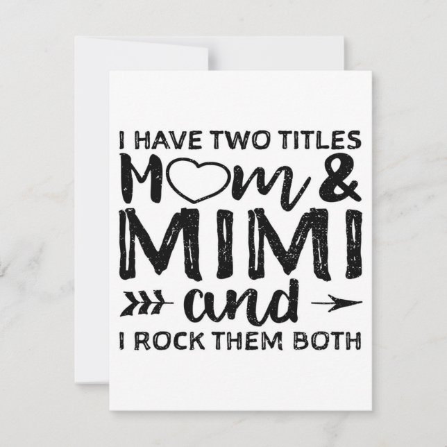 Convites Eu tenho duas mães e mimi...  (Frente)