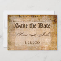 EUA 📜 Declaração de Independência Salvar a Data