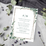 Convites Eucalyptus deixa casamento botânico<br><div class="desc">Este elegante convite de casamento mostra folhas de Eucalyptus verde com design dourado. Itens correspondentes estão disponíveis. Você tem uma solicitação de personalização? Contacte-me,  adoraria ajudar.</div>