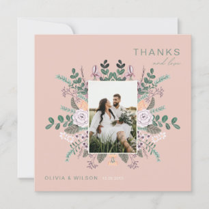 Convites Eucalyptus Floral chic boho greenery obrigado