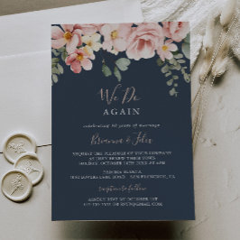 Convites Eucalyptus Garden Floral Fazemos Novamente Vow Ren