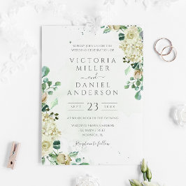 Convites Eucalyptus Greenery Deixa Casamento Floral Elegant