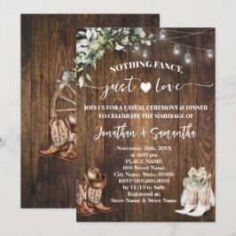 Convites Eucalyptus Nada Rico Apenas Adora Casamento Casual
