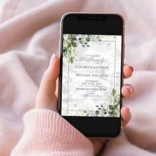 Convites Eucalyptus Vermelhos