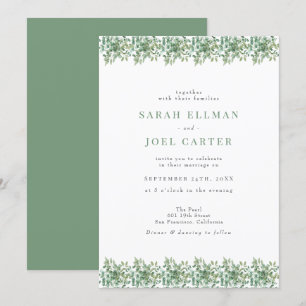 Convites Eucalyptus Wedding