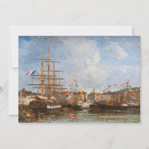 Convites Eugene Boudin - Festival no Porto de Honfleur