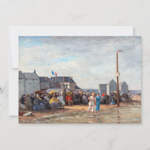 Convites Eugene Boudin - Hora do Banho em Trouville