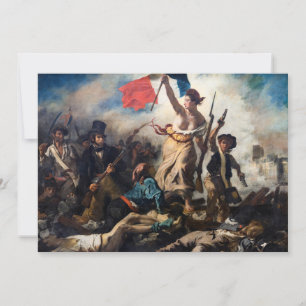 Convites Eugene Delacroix - Liberdade Liderando o Povo