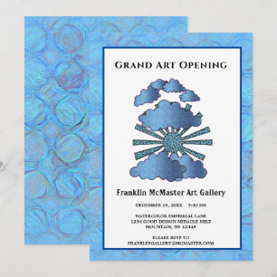 Convites Evento de abertura de negócios personalizado da e