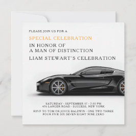 Convites Evento de Carros de Luxo