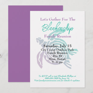 Convites Evento de Dia do Solteiro da Tartaruga de Arte Tri