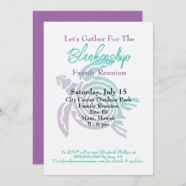 Convites Evento de Dia do Solteiro da Tartaruga de Arte Tri