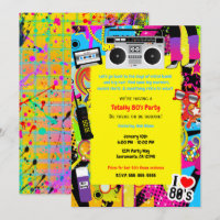 Evento de Festa de aniversário do Tema Retroativo 