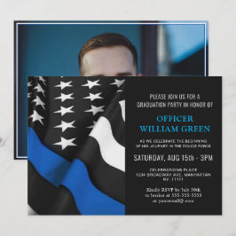 Convites Evento de Festa de formatura da Polícia de Bandeir